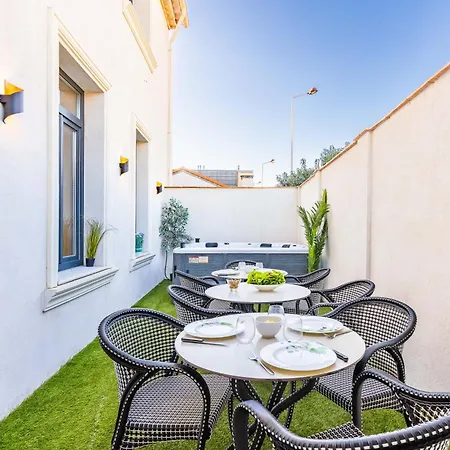 Bliss Triplex - Hyper Centre - Sauna - Bbq - Jacuzzi - Lracannes