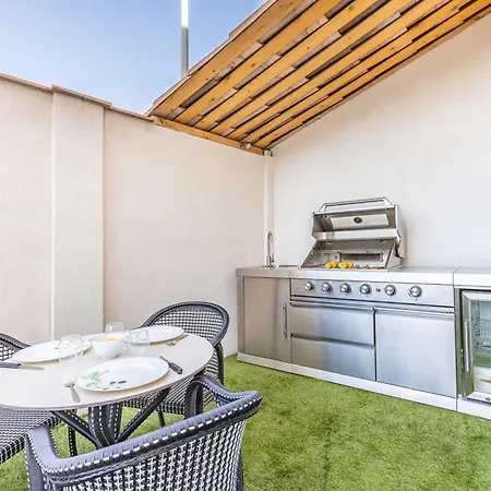 Bliss Triplex - Hyper Centre - Sauna - Bbq - Jacuzzi - Lracannes Apartment *