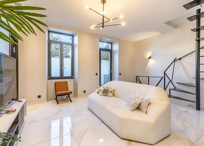 Bliss Triplex - Hyper Centre - Sauna - Bbq - Jacuzzi - Lracannes *