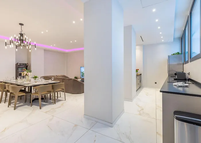 Apartment Bliss Triplex - Hyper Centre - Sauna - Bbq - Jacuzzi - Lracannes Cannes