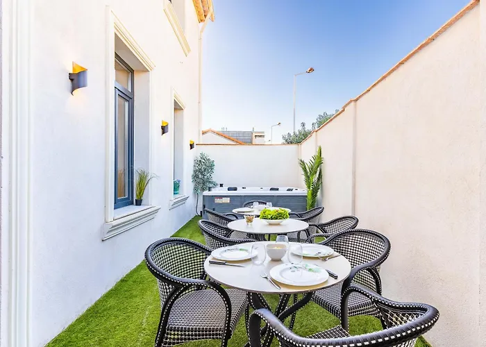 Bliss Triplex - Hyper Centre - Sauna - Bbq - Jacuzzi - Lracannes